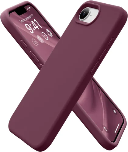 Vista 59 de GolbinBox Funda magnética para iPhone 17, compatible con MagSafe, cubierta de silicona integrada para control de cámara, funda de silicona líquida a