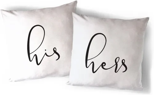 Vista 22 de The Cotton & Canvas Co. Home is Wherever I'm with You - Funda de almohada, funda de cojín, funda de almohada decorativa