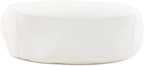 Vista 3 de Bolsa de hobo mediana de piel sintética de 3 compartimentos.