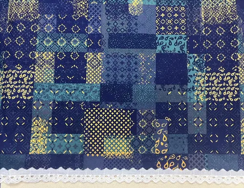 Vista 6 de AMORNPHAN 15 yardas de ancho 0.75 pulgadas de ancho con ojales de algodón blanco con ribete de encaje, tela bordada floral, mantel, mantas