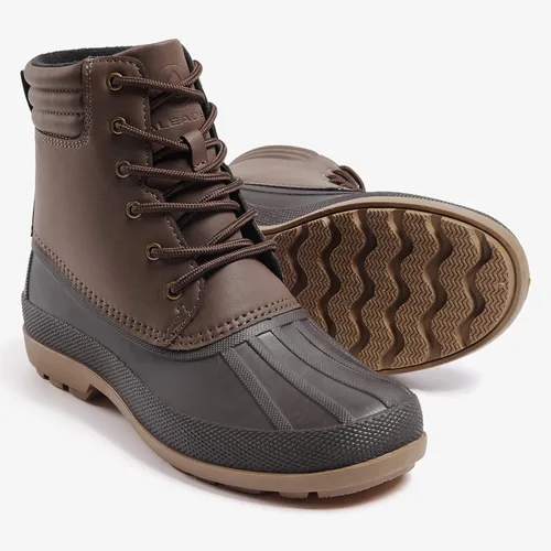 Vista 5 de ALEADER Botas clásicas de pato para hombre, botas de nieve impermeables aisladas