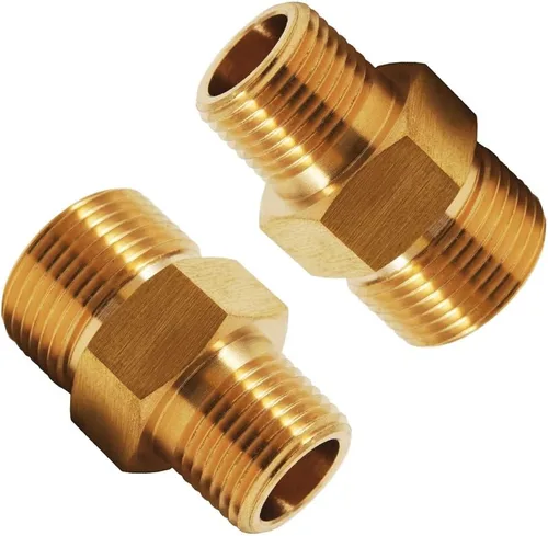 Vista 13 de Adaptador de lavadora a presión de latón 2PCS M22 hembra con conector rápido