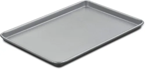 Vista 9 de Cuisinart AMB-15BS Chef's Classic - Bandeja antiadherente para hornear, 15 pulgadas, color plateado