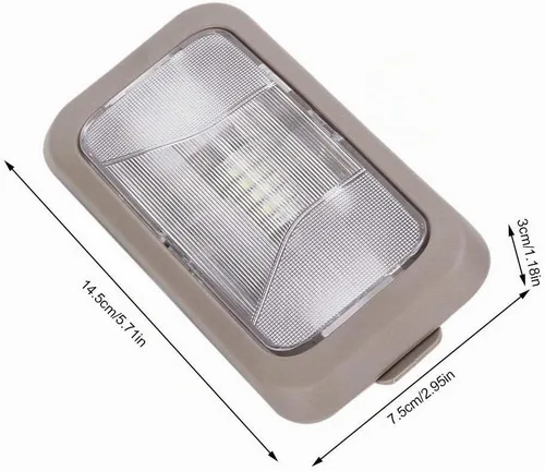 Vista 7 de KIMISS Lámpara LED para Interior de Coche, 15126553 Lámpara de Techo Cúpula para Interior de Coche Compatible con Colorado 2004-2008