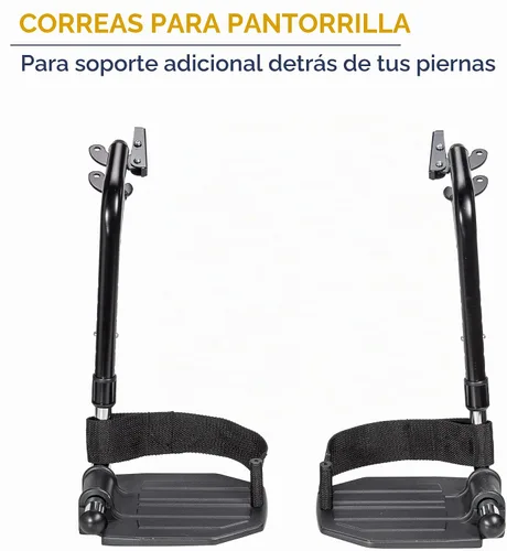 Vista 5 de [Usado] Drive Medical STDSF-TF - Reposapiés Swing Away, color negro Los reposapiés oscilantes ofrecen un ajuste cómodo y fácil para transferencias