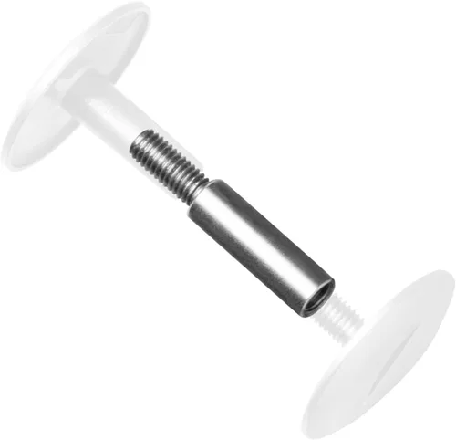 Vista 6 de Orbitkey Poste de extensión para organizador de llaves, complemento, acero inoxidable duradero, fácil de instalar, diseño delgado, expande