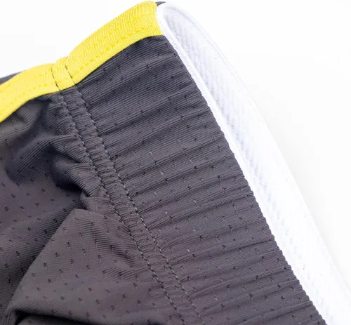 Vista 5 de SUMABA Pantalones cortos de correr de malla para hombre con abertura lateral