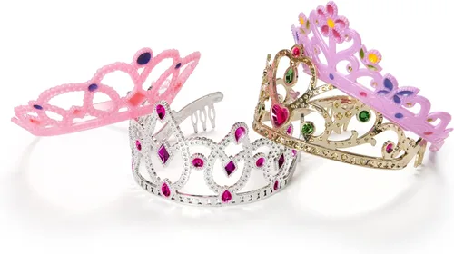 Vista 9 de Melissa & Doug Tiaras para jugar a disfrazarse (4 piezas).
