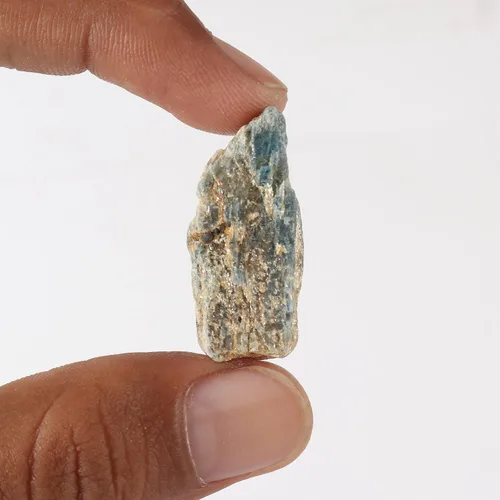 Vista 3 de GEMHUB Cristal curativo rugoso de cianita azul natural, certificado EGL, peso de la piedra preciosa suelta, 35.85 CT.