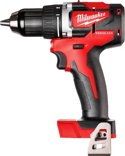 Vista 2 de Milwaukee Taladro/destornillador compacto sin escobillas de iones de litio de 18 voltios M18 (solo herramienta) 2801-20