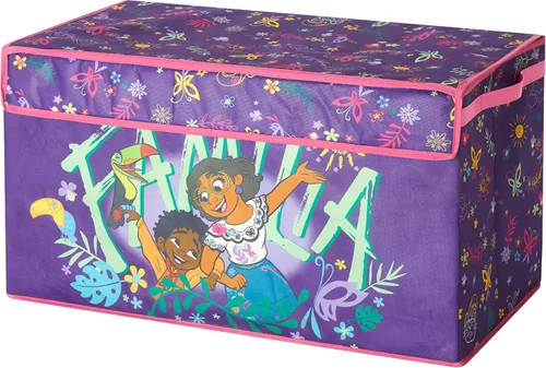 Vista 7 de Idea Nuova Batman - Baúl plegable de almacenamiento de juguetes para niños, duradero con tapa suave, 28.5 x 14.5 x 16 pulgadas
