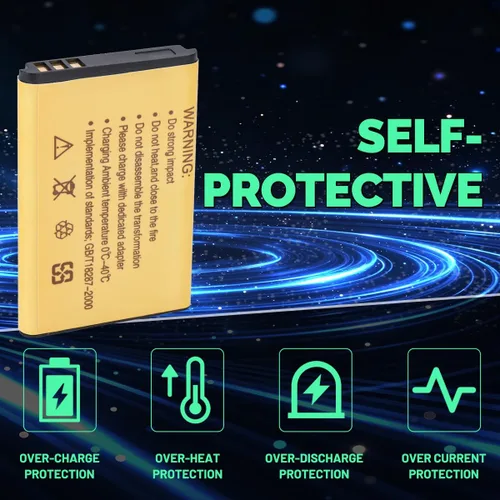 Vista 4 de BAOFENG T20 T20D - Batería original de iones de litio de 1500 mAh, 3.7 V, compatible con Walkie Talkies Retevis RT22 RT22S RT15 RT19 (paquete de 6)