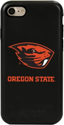Vista 14 de Guard Dog NCAA - Funda híbrida para iPhone 7/8/SE, color negro