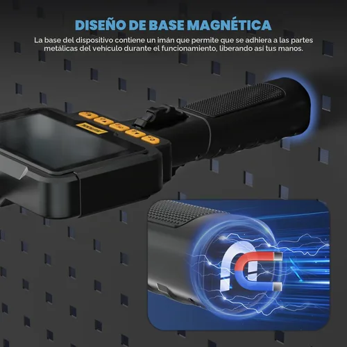Vista 8 de AUTOOL Boroscopio articulado bidireccional de 210 ° con cámara endoscopio de luz