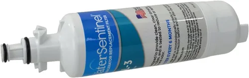 Vista 2 de WaterSentinel WSL-3 Filtro de repuesto para refrigerador: compatible con filtros LG LT700P (paquete de 3), azul