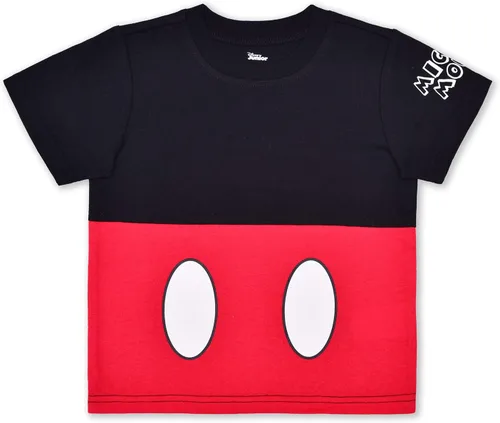 Vista 2 de Disney Mickey Mouse - Conjunto de camiseta y pantalones para niños pequeños