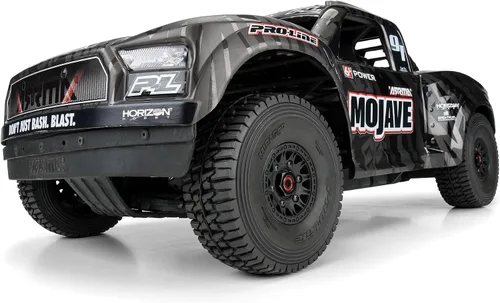 Vista 4 de Pro-Line Racing 1/7 Mirage TT Fr/Rr MT Neumáticos Mtd 0.669 in Blk Raid 2 PRO1022410 RC Neumático