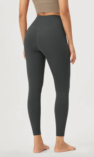 Vista 4 de ODODOS Leggings de yoga de cintura cruzada para mujer con bolsillo interior, 232528 pulgadas, pantalones de yoga para entrenamiento cruzado