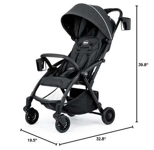 Vista 10 de Chicco Presto - Cochecito de bebé ligero autoplegable de menos de 15 libras