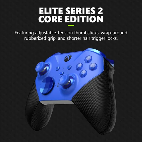 Vista 4 de Xbox Series S with Free Content & Elite Series 2 Core Controller (Blue)