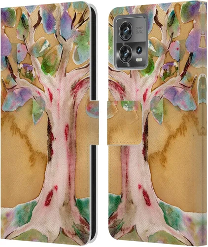 Vista 7 de Head Case Designs Officially Licensed Wyanne Half Light Nature 2 Leather Book Wallet Case Cover Compatible with Motorola Moto Edge 30 Fusion