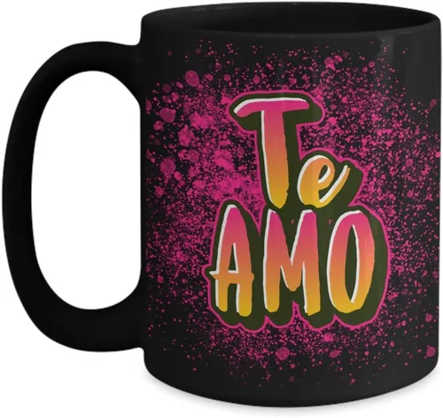 Vista 4 de Presente para mujer taza de café para colegas Obsequio para Navidad, novia, esposa, prometido Blanco