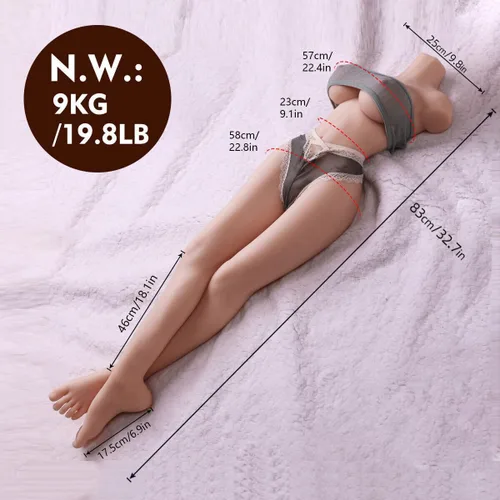 Vista 2 de Muñeca sexual de silicona real TPE Muñecas de amor de cuerpo completo para adultos, juguete sexual para hombres, masturbador masculino para hombres