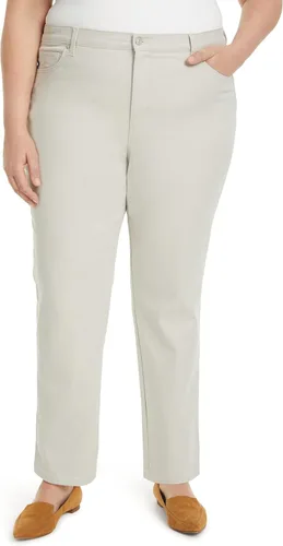 Vista 69 de Gloria Vanderbilt - Pantalones de mezclilla Amanda clásicos de tiro alto y pierna cónica petite para mujer Begonia Bloom
