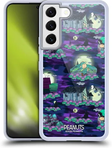 Vista 57 de Head Case Designs Funda de gel Spooktacular con licencia oficial de Peanuts Linus y Snoopy [protección de grado militar] compatible con Google Pixel