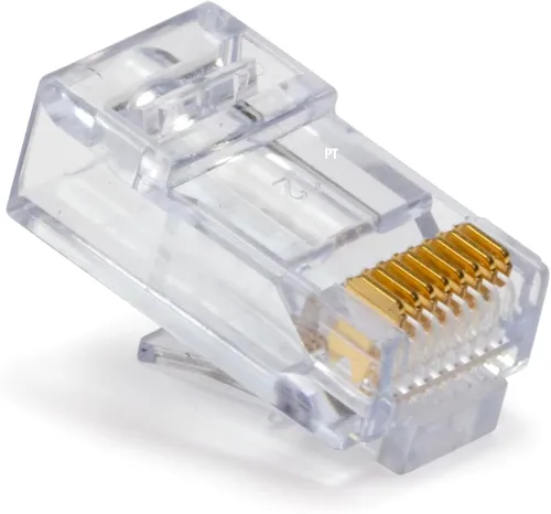 Vista 7 de Platinum Tools 100010C EZ-RJ45 Cat6 Conector 50/ para terminación de cable Ethernet