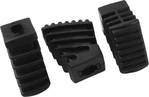Vista 2 de 6 Pies de goma para percusión de percusión, color negro, compatibles con hardware de tambor, platillo, soporte de percusión (S)