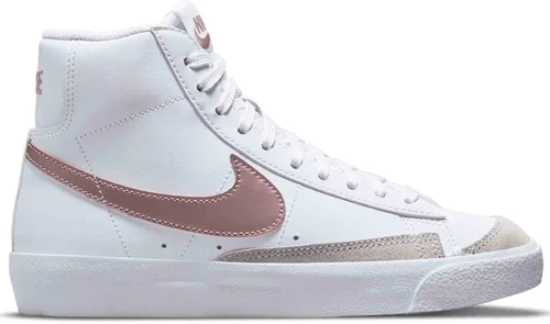 Vista 2 de Nike Blazer Mid '77 (Niños Grandes), Blanco, rosa.