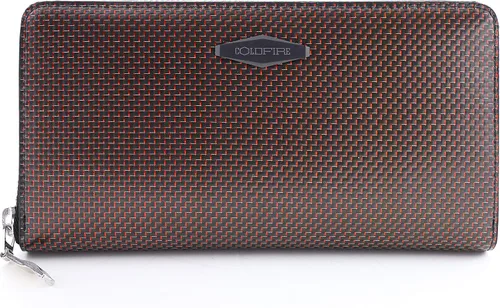 Vista 2 de ColdFire Carteras RFID con cremallera de acordeón para mujer para día o noche