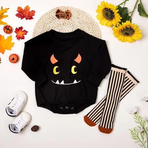 Vista 3 de Baby My First Halloween - Sudadera de manga larga para niños, disfraz de Halloween, ropa de otoño