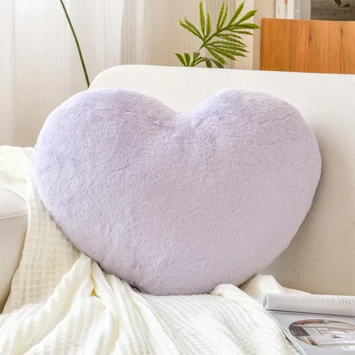 Vista 15 de XVTRU Almohadas de Corazón Negro, Linda Almohada Decorativa de Corazón, Almohadas en Forma de Corazón para Cama, Cojín de Almohada de Decoración
