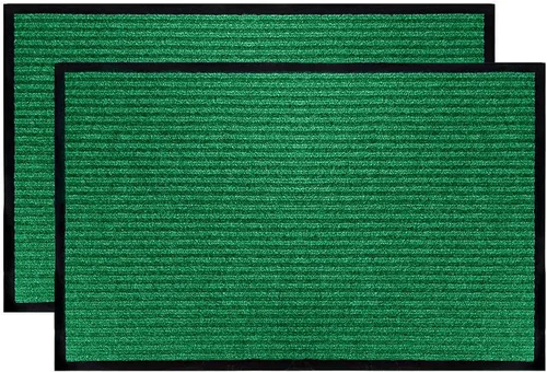 Vista 41 de LuxUrux Tapete de goma duradero para puerta, resistente, interior/exterior, fácil de limpiar, impermeable, patio, garaje, tapete comercial