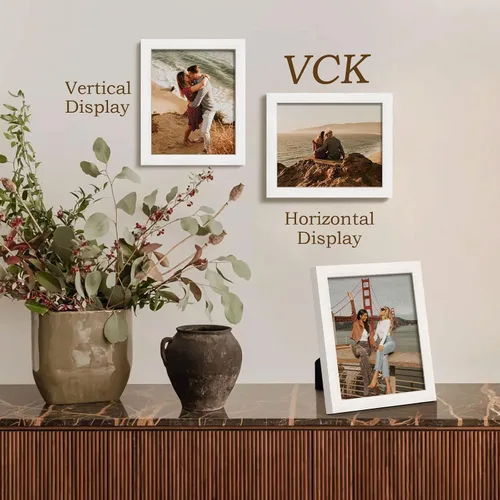 Vista 227 de VCK Marcos para póster de madera maciza de 22.375 x 34 pulgadas, marco de fotos A1 negro con montaje en pared, paquete de 3