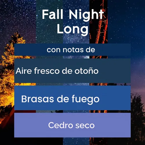 Vista 2 de Glade PlugIns - Repuestos de ambientador, con aceites esenciales y perfumados para el hogar y el baño, Fall Night Long, 1.34 onzas líquidas, 2