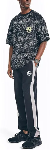 Vista 2 de Nautica Camiseta de bolsillo estampada para hombre de competición sostenible