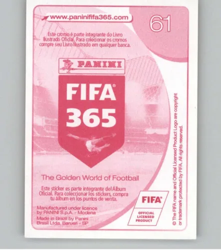 Vista 2 de Pegatinas Panini FIFA 365 2016-17 Central/Sudamérica #61 Francisco Calvo Deportivo Saprissa - Adhesivo oficial de álbum de fútbol en estado crudo