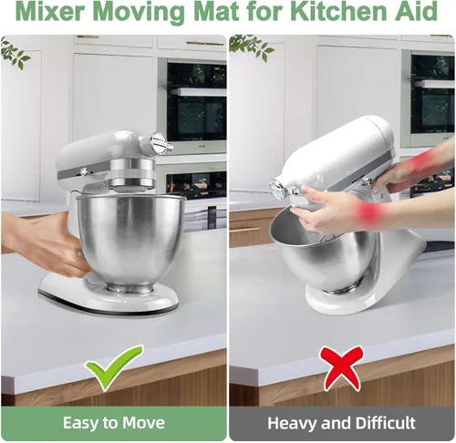 Vista 3 de Alfombrilla deslizante para mezclador compatible con KitchenAid de 5 a 8