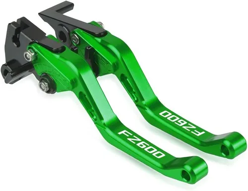 Vista 13 de DOUKI Para Yamaha FZ600 1987 1989 1988 FZ 600 FZ600 Accesorios de motocicleta Palancas de embrague de freno corto Palanca ajustable de aluminio CNC