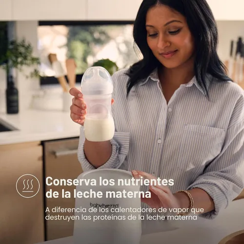Vista 8 de Baby Brezza AirSwirl Calentador de biberones sin agua – Calienta de manera segura leche materna + fórmula – Los biberones se mantienen secos +
