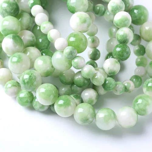 Vista 99 de 60 cuentas sueltas de piedra natural de turquesa africana de 0.236 pulgadas (6 mm) para hacer joyas, pulseras de bricolaje