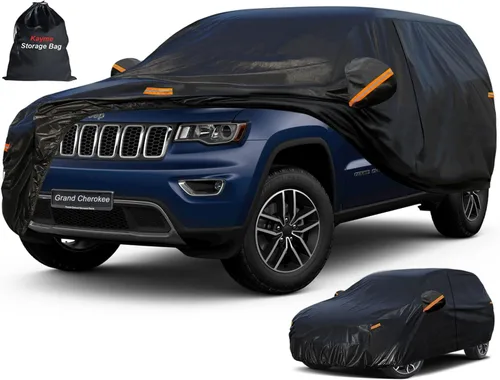 Vista 49 de Kayme Cubierta de auto SUV de 7 capas ajuste personalizado para BMW X1 (2009-2025), impermeable, para todo tipo de clima, para automóviles, cubierta