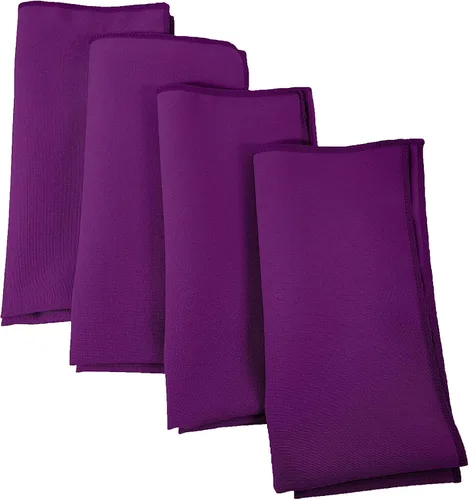 Vista 49 de LA Linen Paquete de 10 servilletas de popelina de poli, servilletas de tela suave, servilletas lavables y reutilizables, servilletas de mesa