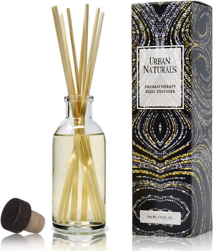 Vista 17 de Urban Naturals Amber & Lavender - Juego de difusor con varillas aromáticas Colección de aromaterapia (Awaken + Renew) Mind & Body Ambientador