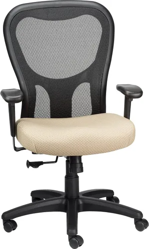 Vista 7 de Tempur-Pedic TP9000 - Silla giratoria de malla, color beige