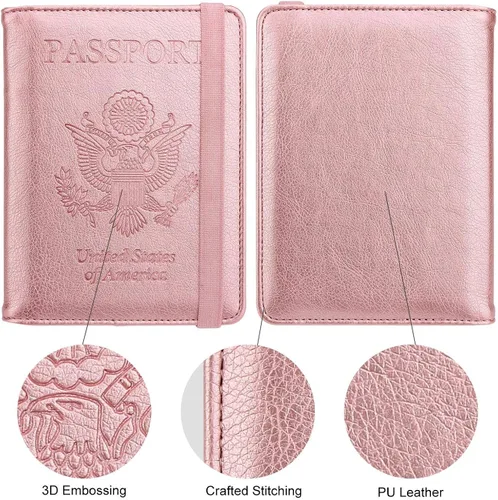 Vista 4 de Walnew RFID - Funda para pasaporte