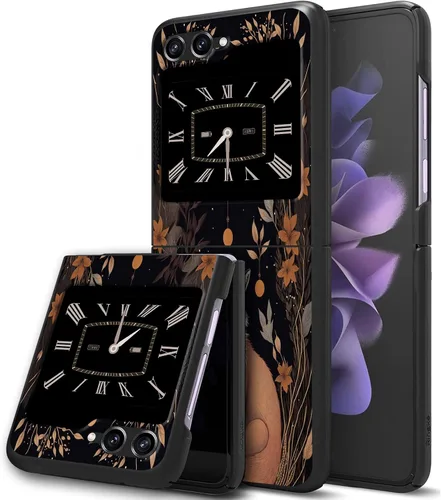 Vista 18 de Funda para Samsung Galaxy Z Flip 5 5G, Galaxy Z Flip 5, PC duro a prueba de golpes, plegable, duradera, resistente a los arañazos, para Samsung Z